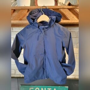 Magellan Outdoors Kids Rain Coat With Removable Hood Size xs